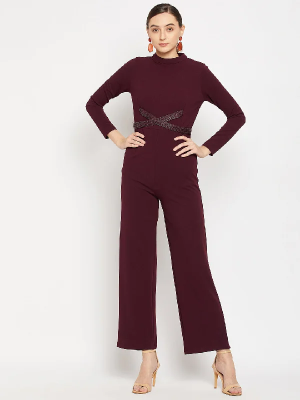 madame-women-wine-jumpsuit