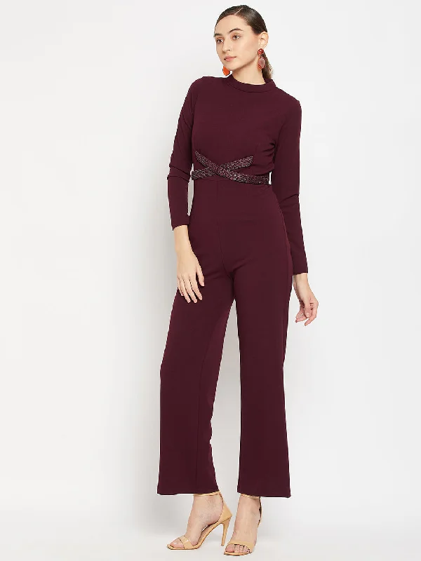 madame-women-wine-jumpsuit