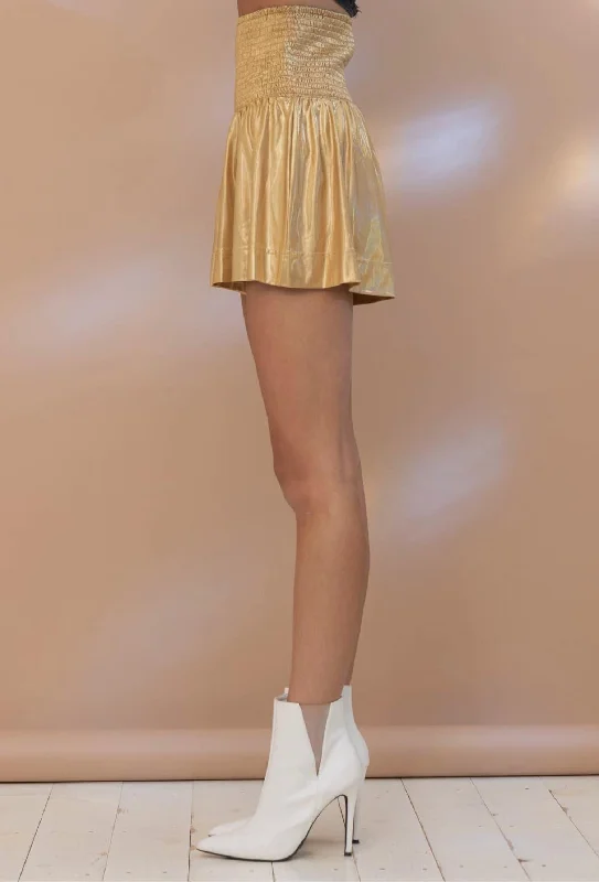 metallic-gameday-smocked-shorts-in-gold