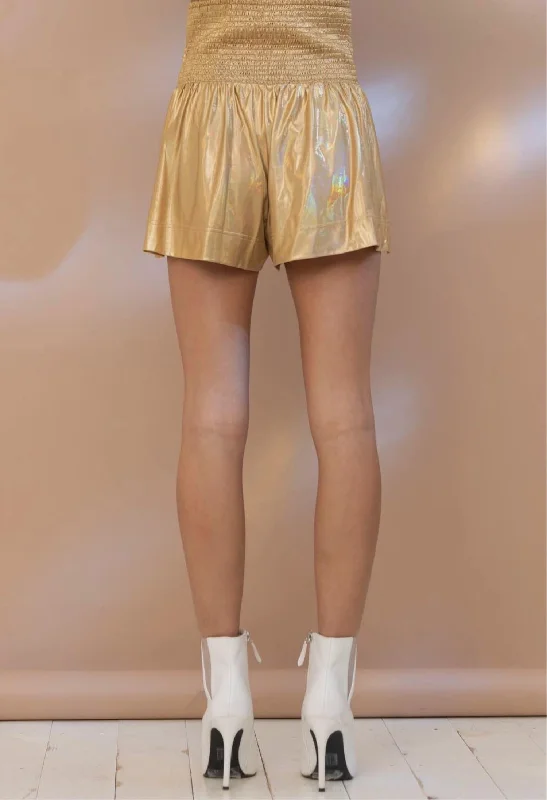 metallic-gameday-smocked-shorts-in-gold