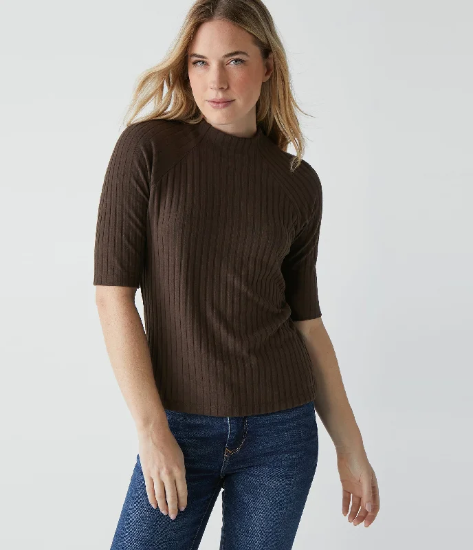 Nadine Mock Neck Top