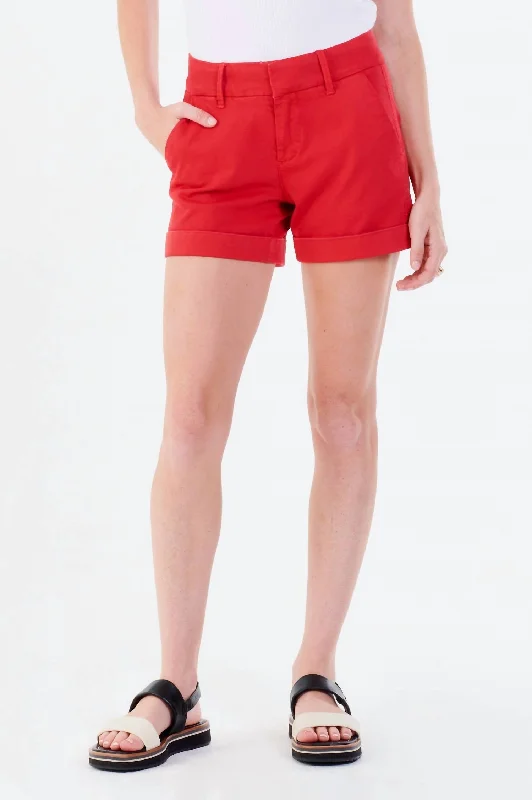 North Hampton Shorts In Cherry