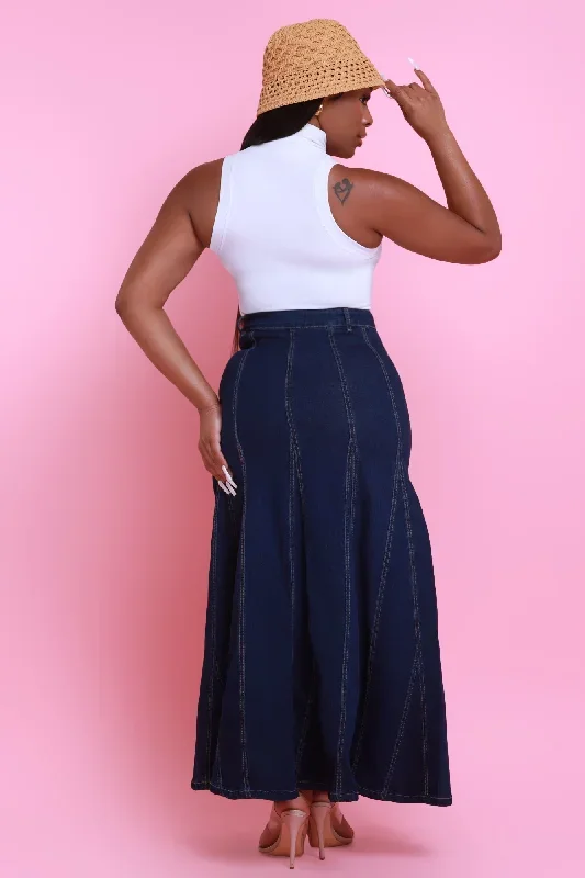 owe-you-one-flared-denim-maxi-skirt-dark-wash