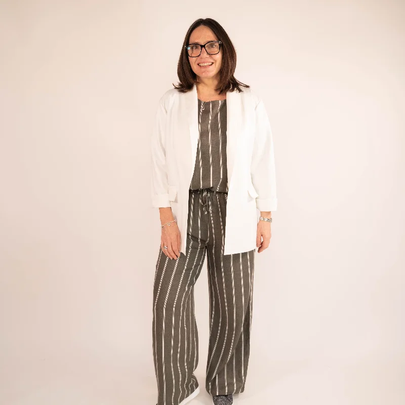 Pinstripe Palazzo Pant