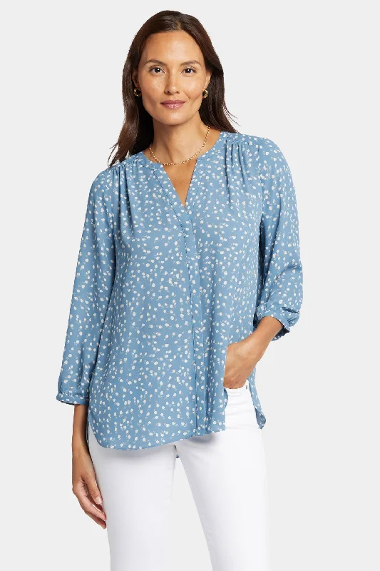 Pintuck Blouse - Selene