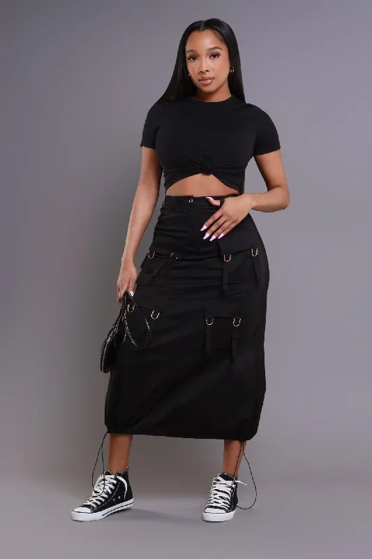 safe-sound-cargo-midi-skirt-black