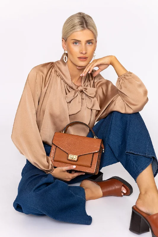 sateen-pussybow-blouse-in-camel