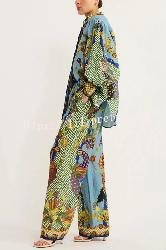 smyrna-unique-heaven-bird-print-elastic-waist-pocketed-wide-leg-pants