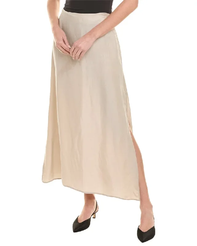 Splendid Orla Satin Maxi Skirt