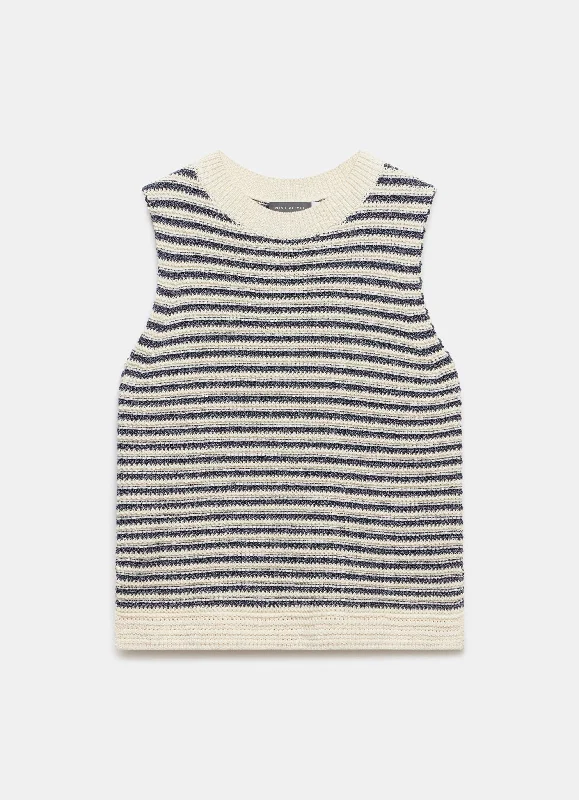 stripe-cotton-blend-knit-top