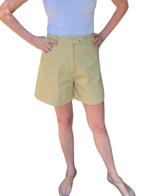 The Norah Shorts In Khaki