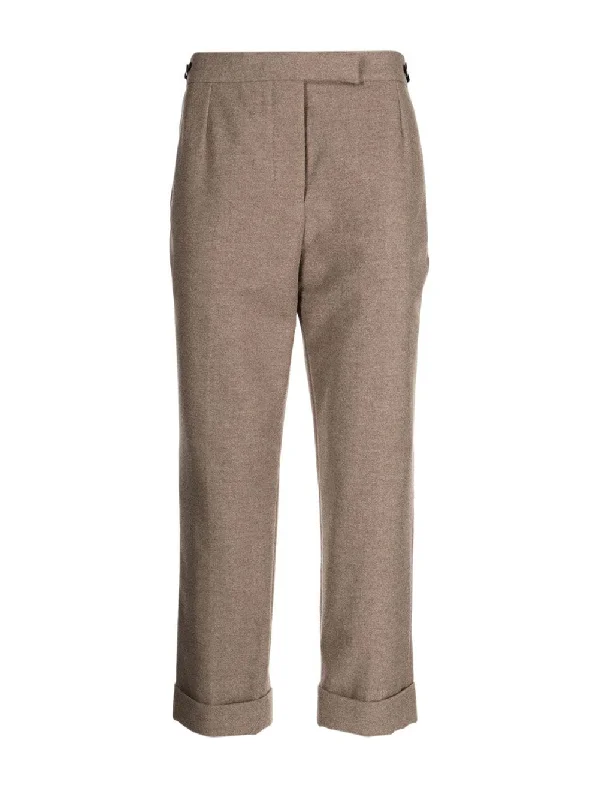 Lowrise Slim Trousers In Wool