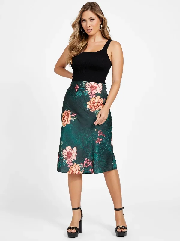 vivian-printed-satin-skirt