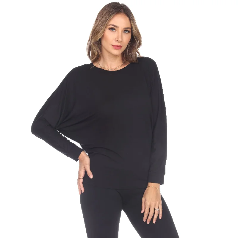 Banded Dolman Top